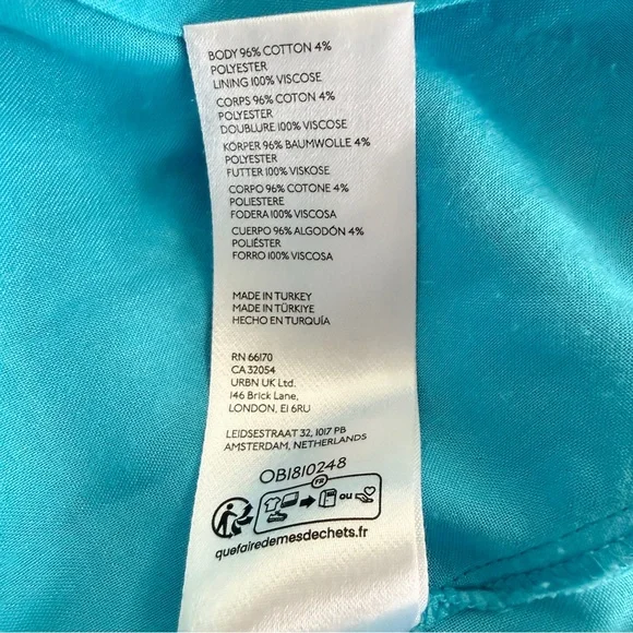 Anthropologie The Somerset Maxi Dress Eyelet Edition Blue Size Medium - Picture 10 of 16